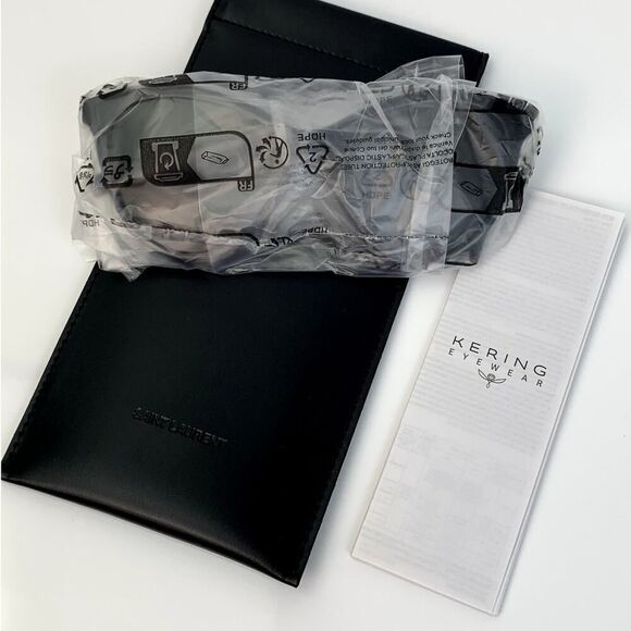 NEW SAINT LAURANT SUNGLASSES SL456 001 Black Women Authentic - Picture 10 of 11